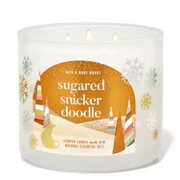 Bath & Body Works Other - SUGARED SNICKERDOODLE3-Wick Candle